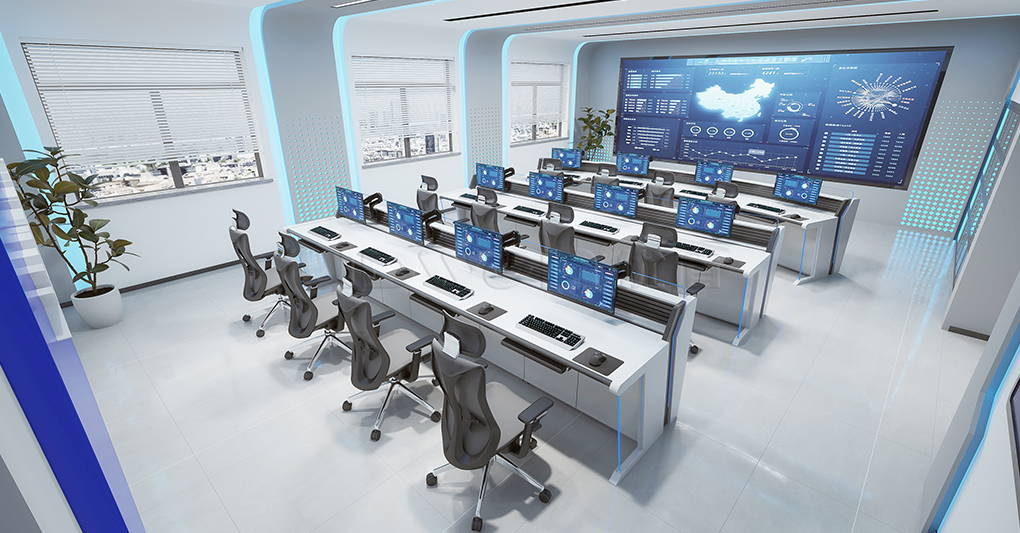 Industrial control room consoles