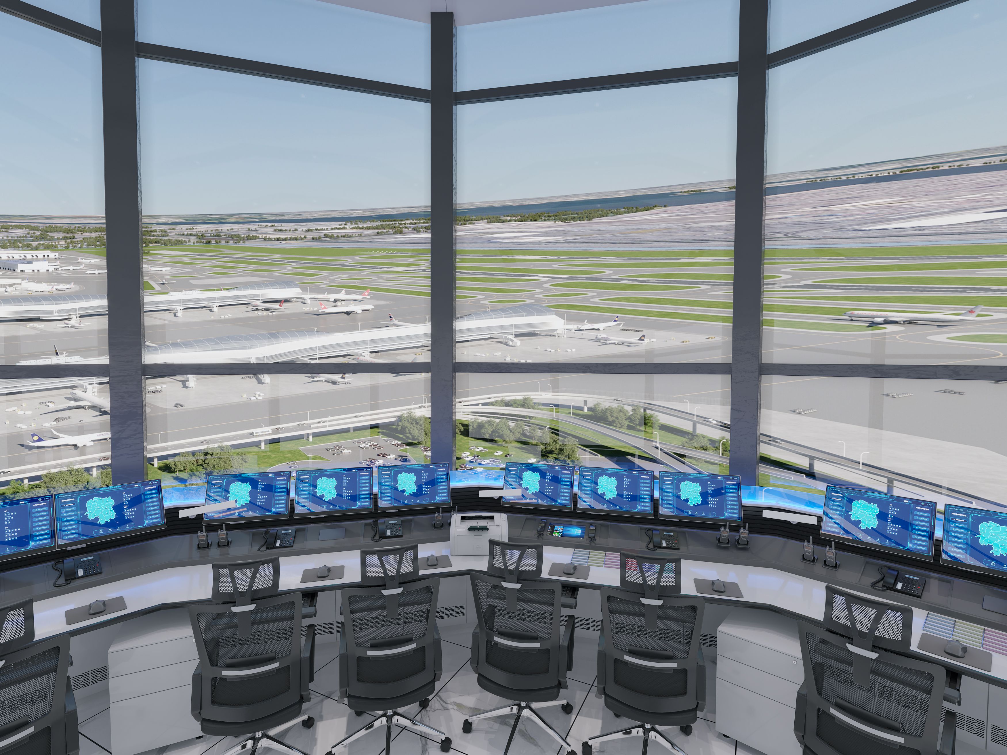 The Application of Control Room Consoles in Aerospace