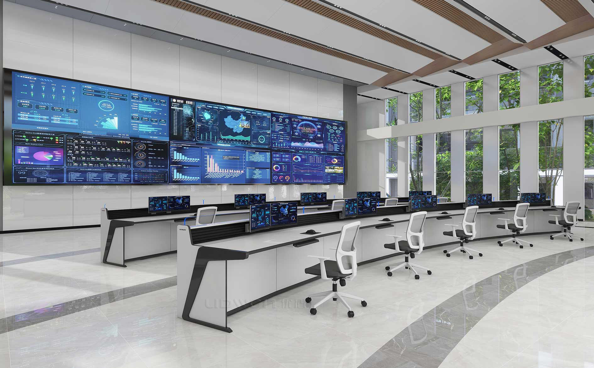 Control Room Upgrade Plan: Optimizing Console Design to Enhance Work Efficiency